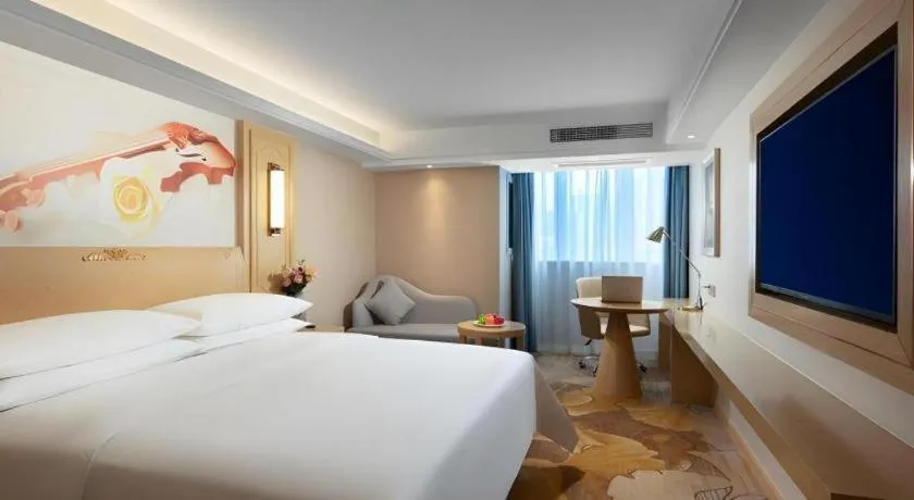 Bed in Vienna Hotel Chongqing Lijiatuo Pedestrian Street