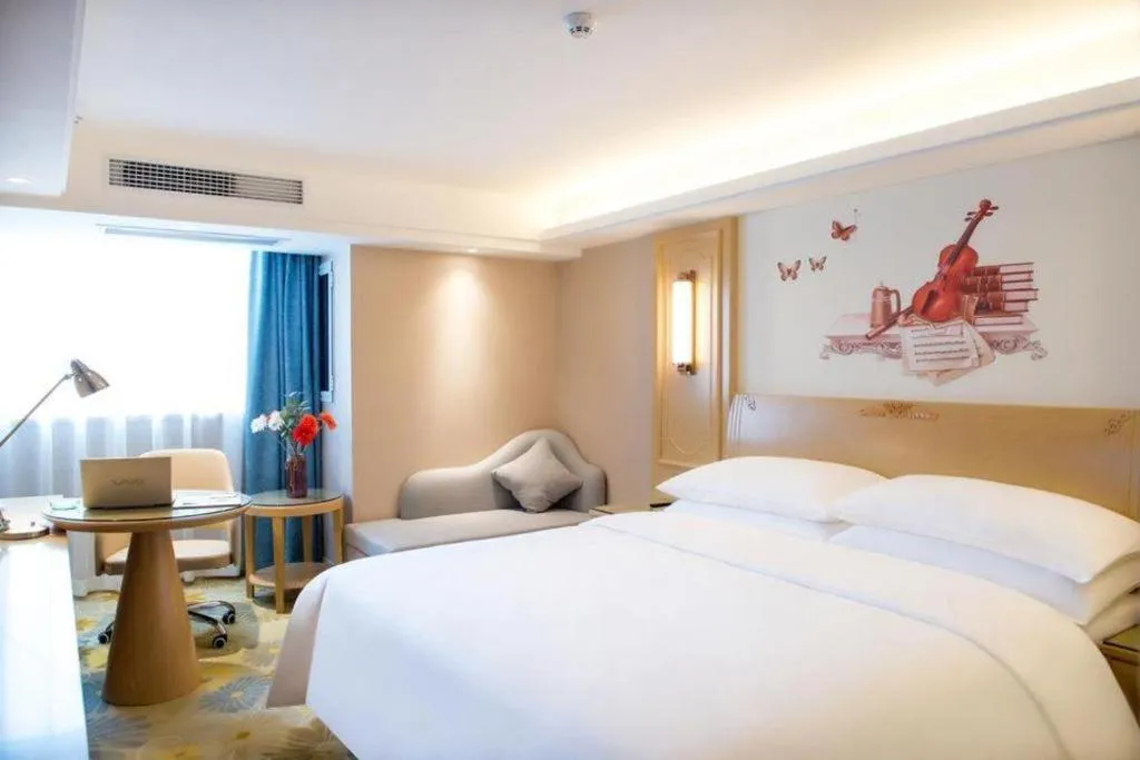 Bed in Vienna Hotel Chongqing Lijiatuo Pedestrian Street