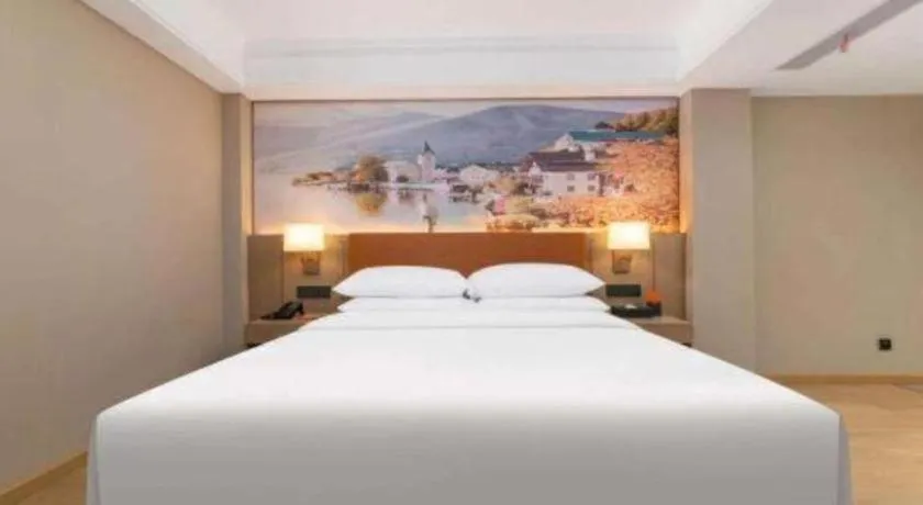 Bed in Vienna Hotel Hubei Jinzhou Changjiang University