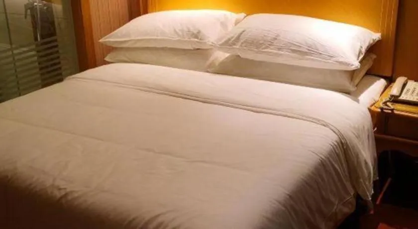 Bed in Vienna Hotel Anhui Jixi High-Speed Railway Station