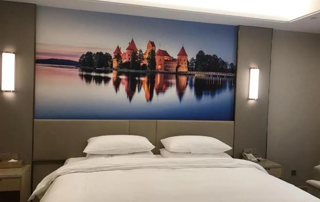 Bed in Vienna Hotel Chongqing Fengdu