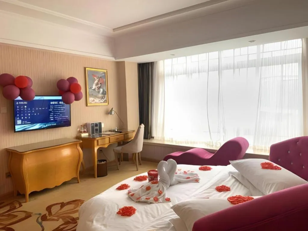 Bed in Vienna Hotel Guangxi Guilin Gongchengtianjie