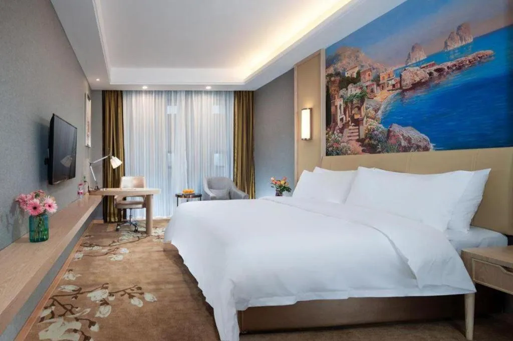 Bed in Vienna Hotel Jiangxi Ji'an Yanjingfu