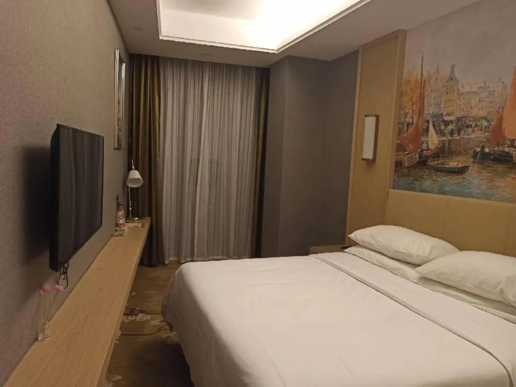 Bed in Vienna Hotel Jiangxi Ji'an Yanjingfu