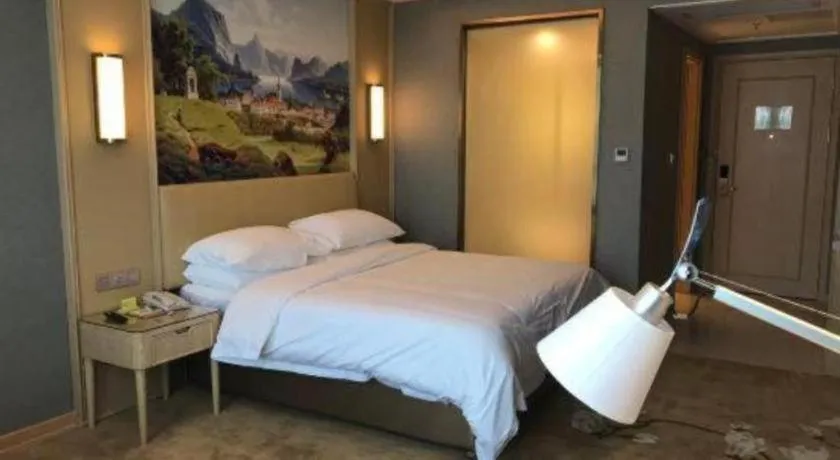 Bed in Vienna Hotel Jiangxi Ji'an Yanjingfu