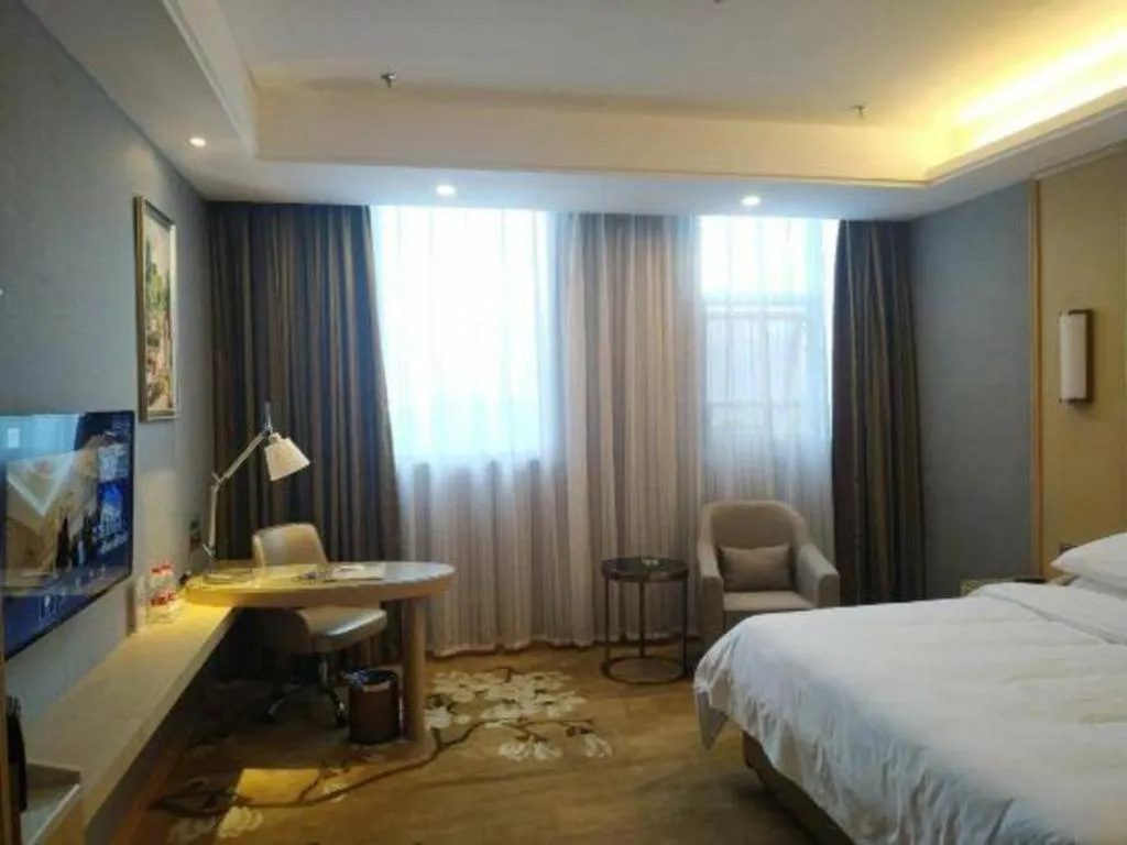 Bed in Vienna Hotel Jiangxi Ji'an Yanjingfu