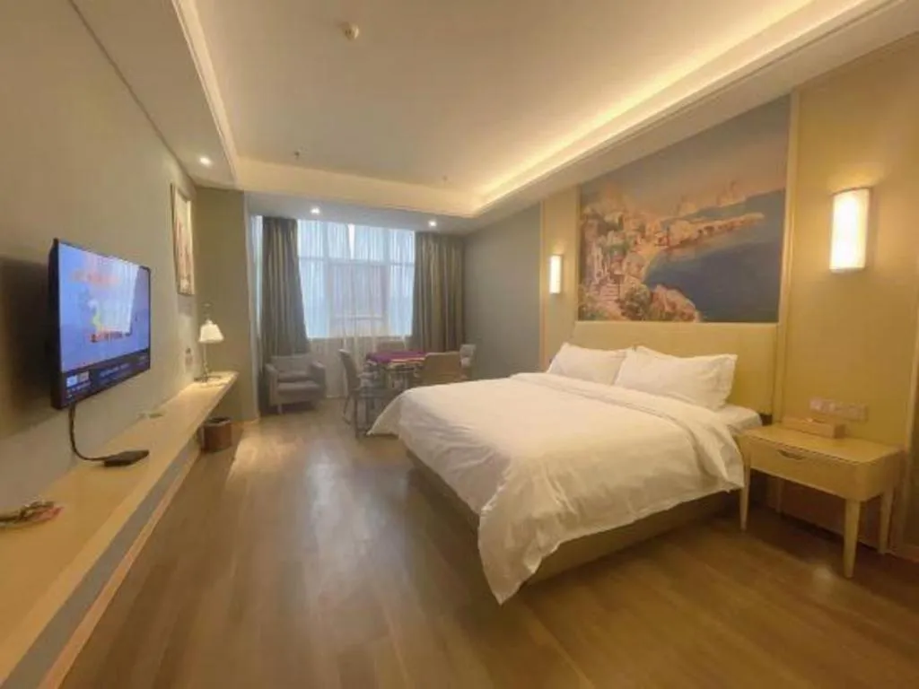 Bed in Vienna Hotel Jiangxi Ji'an Yanjingfu