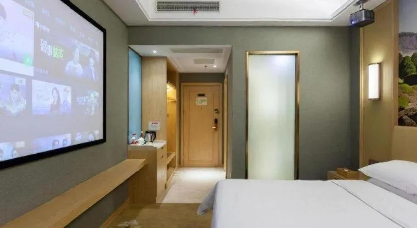 Bed in Vienna Hotel Jiangxi Ji'an Yanjingfu