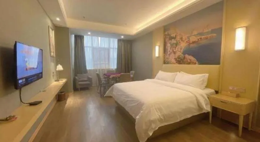 Bed in Vienna Hotel Jiangxi Ji'an Yanjingfu