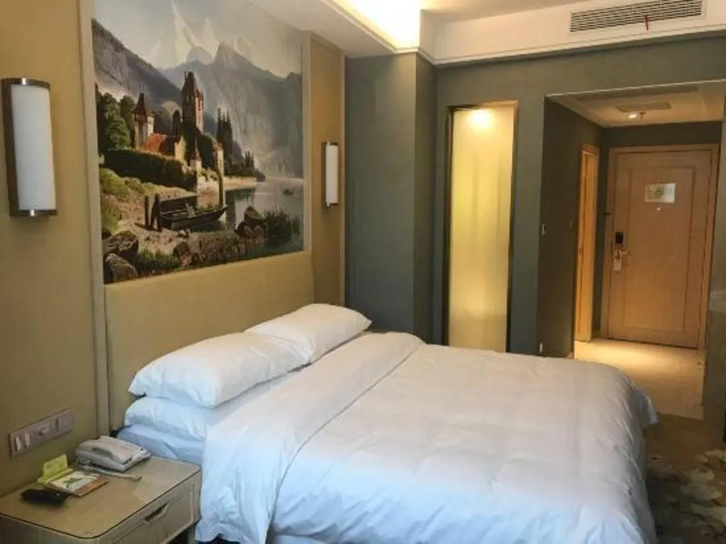 Bed in Vienna Hotel Jiangxi Ji'an Yanjingfu
