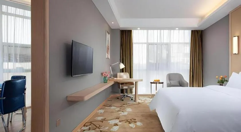 Bed in Vienna Hotel Jiangxi Ji'an Yanjingfu