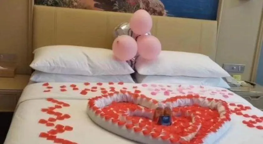 Bed in Vienna Hotel Jiangxi Ji'an Yanjingfu