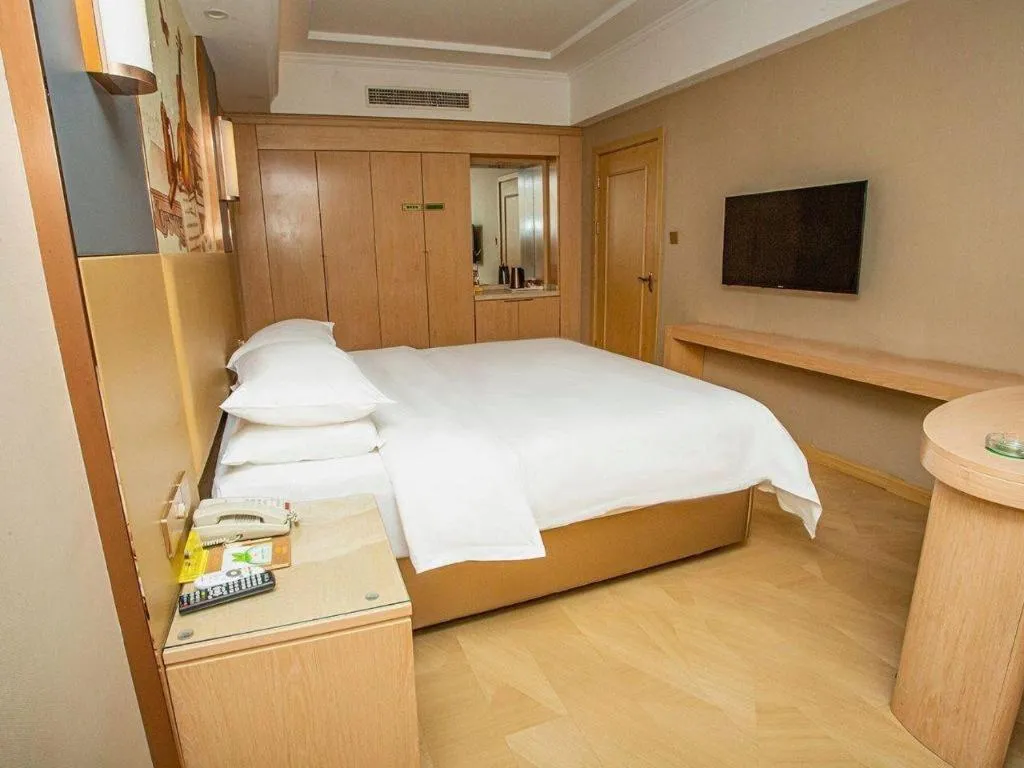 Bed in Vienna Hotel Xuzhou Junsheng Plaza Benteng Avenue Metro Station