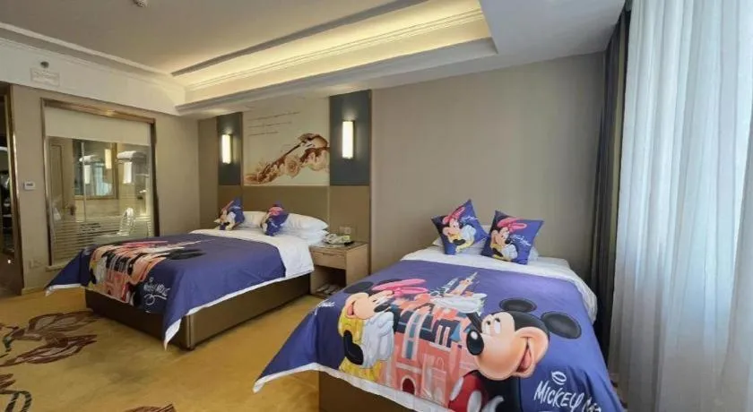 Bed in Vienna Hotel Xuzhou Junsheng Plaza Benteng Avenue Metro Station