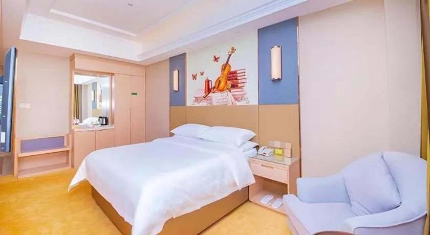 Bed in Vienna Hotel Xuzhou Junsheng Plaza Benteng Avenue Metro Station
