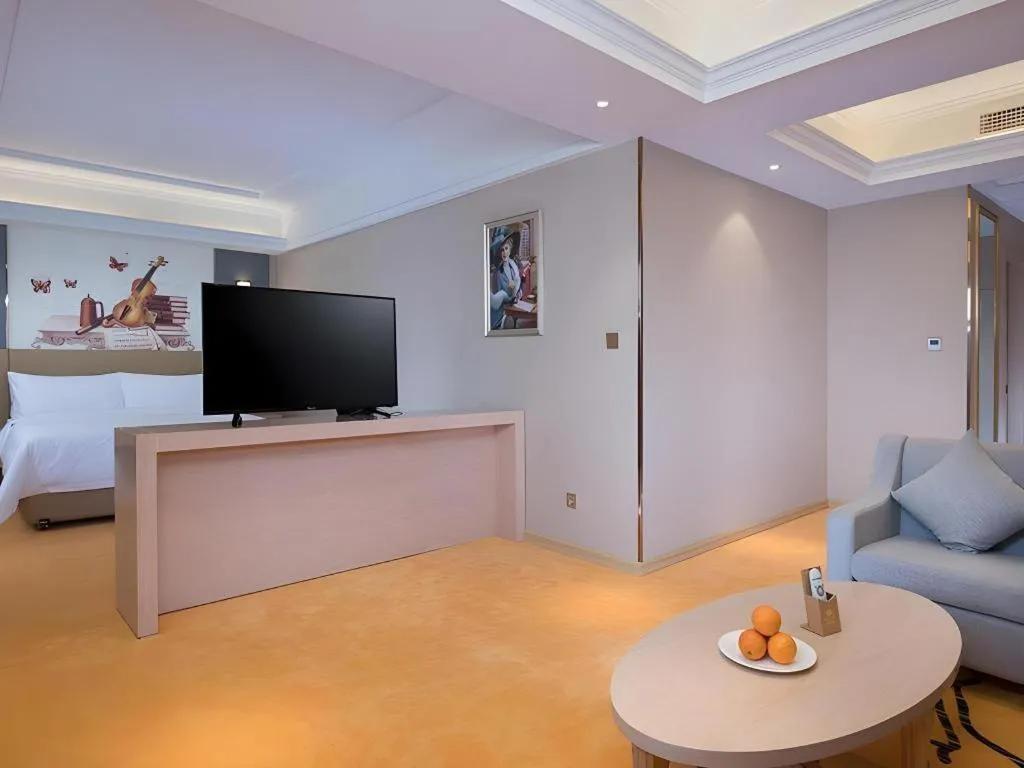 Bed in Vienna Hotel Xuzhou Junsheng Plaza Benteng Avenue Metro Station