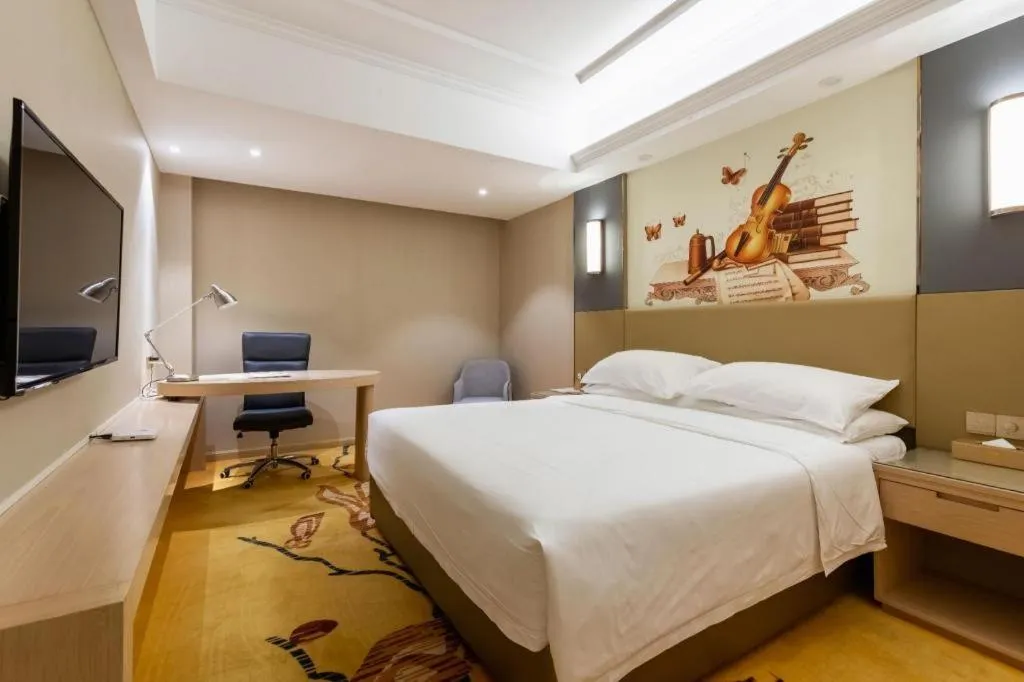 Bed in Vienna Hotel Xuzhou Junsheng Plaza Benteng Avenue Metro Station