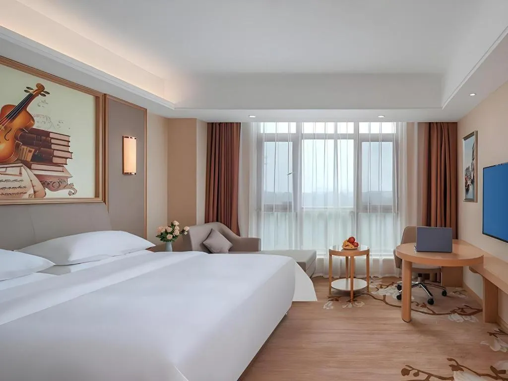 Bed in Vienna Hotel Hebei Cangzhou Suning Shenhua Road