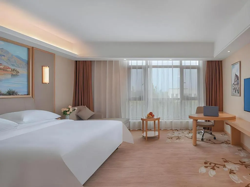 Bed in Vienna Hotel Hebei Cangzhou Suning Shenhua Road