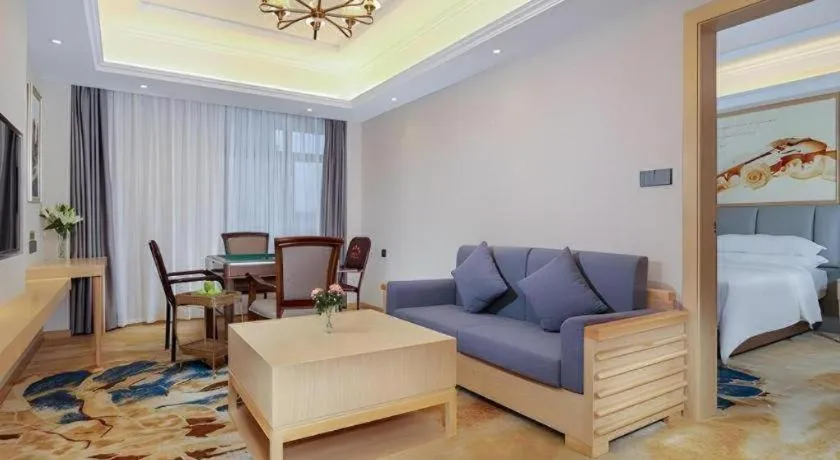 Bed in Vienna Hotel Chengdu University of Pertroleum Metro Station