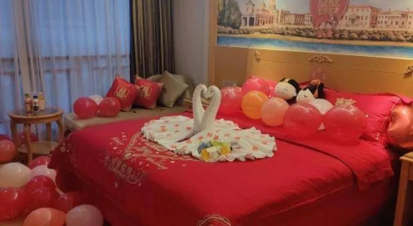 Bed in Vienna Hotel Guangxi Guilin Yongfu Station