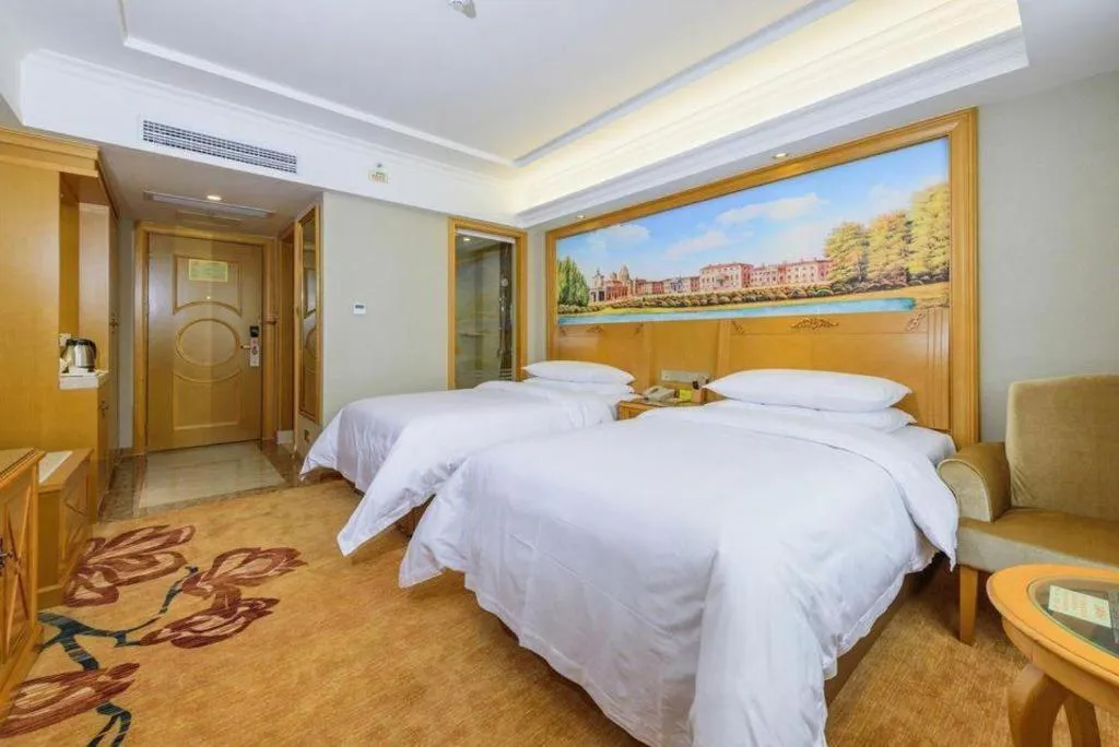 Bed in Vienna Hotel Guangxi Guilin Yongfu Station