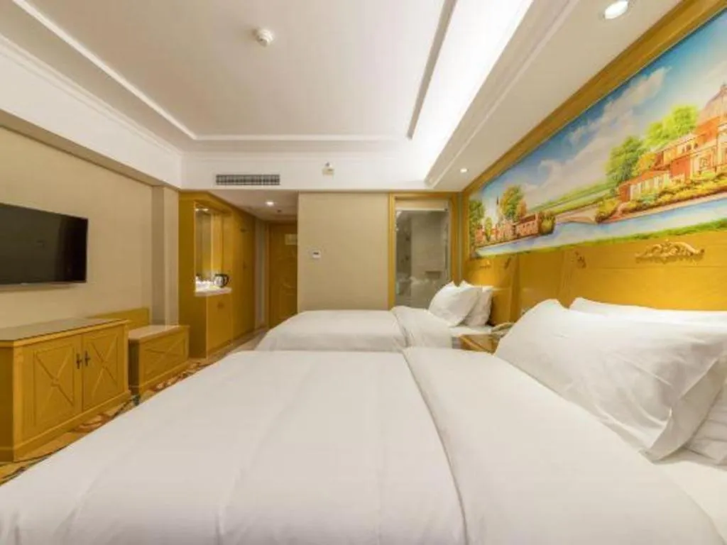 Bed in Vienna Hotel Guangxi Guilin Yongfu Station