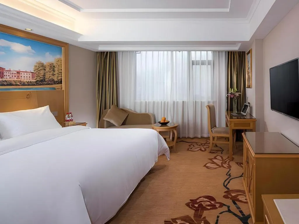 Bed in Vienna Hotel Guangxi Guilin Yongfu Station