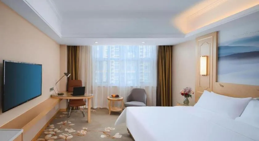 Bed in Vienna Hotel Shandong Dezhou Government Shopping Plaza