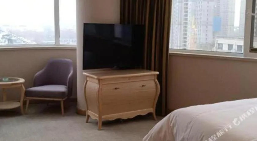 Bed in Vienna Hotel Shandong Dezhou Government Shopping Plaza