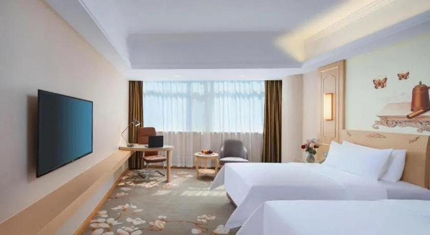 Bed in Vienna Hotel Shandong Dezhou Government Shopping Plaza