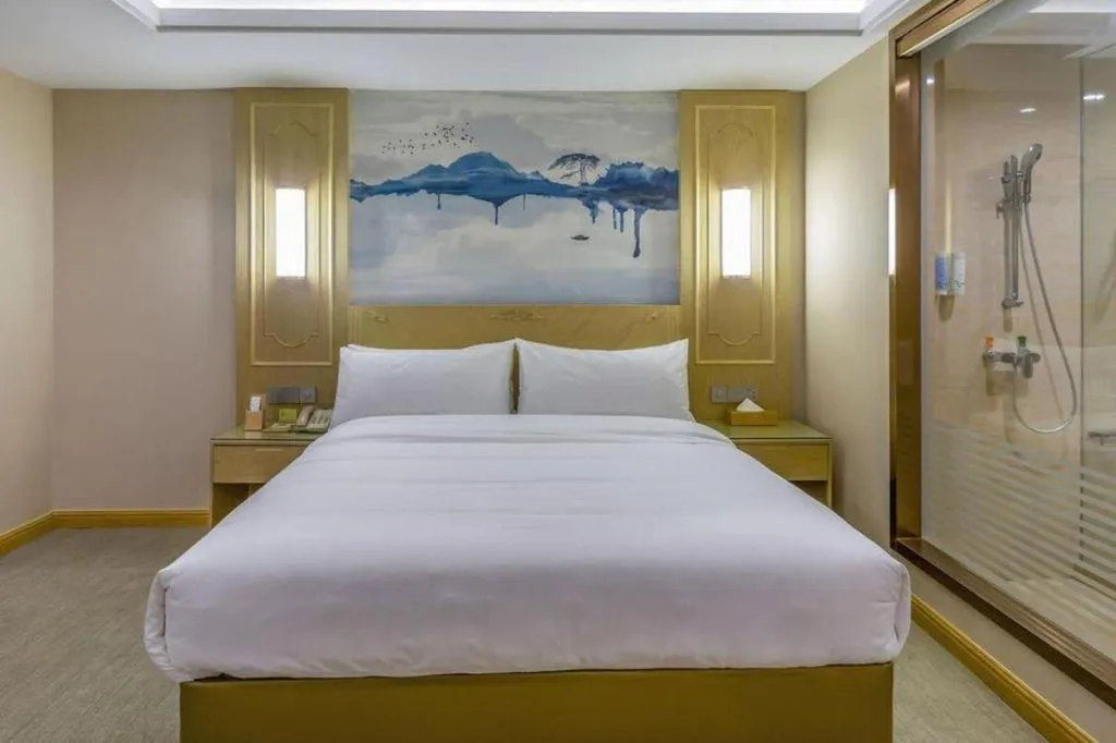 Bed in Vienna Hotel Shandong Dezhou Government Shopping Plaza