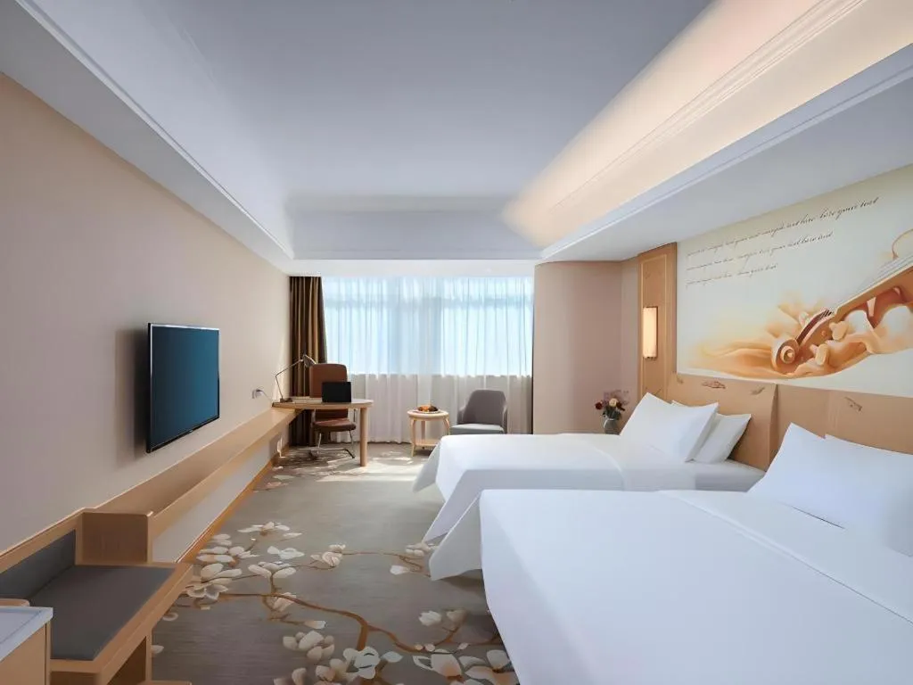 Bed in Vienna Hotel Shandong Dezhou Government Shopping Plaza