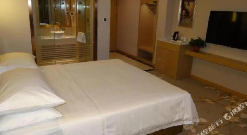 Bed in Vienna Hotel Shandong Dezhou Government Shopping Plaza