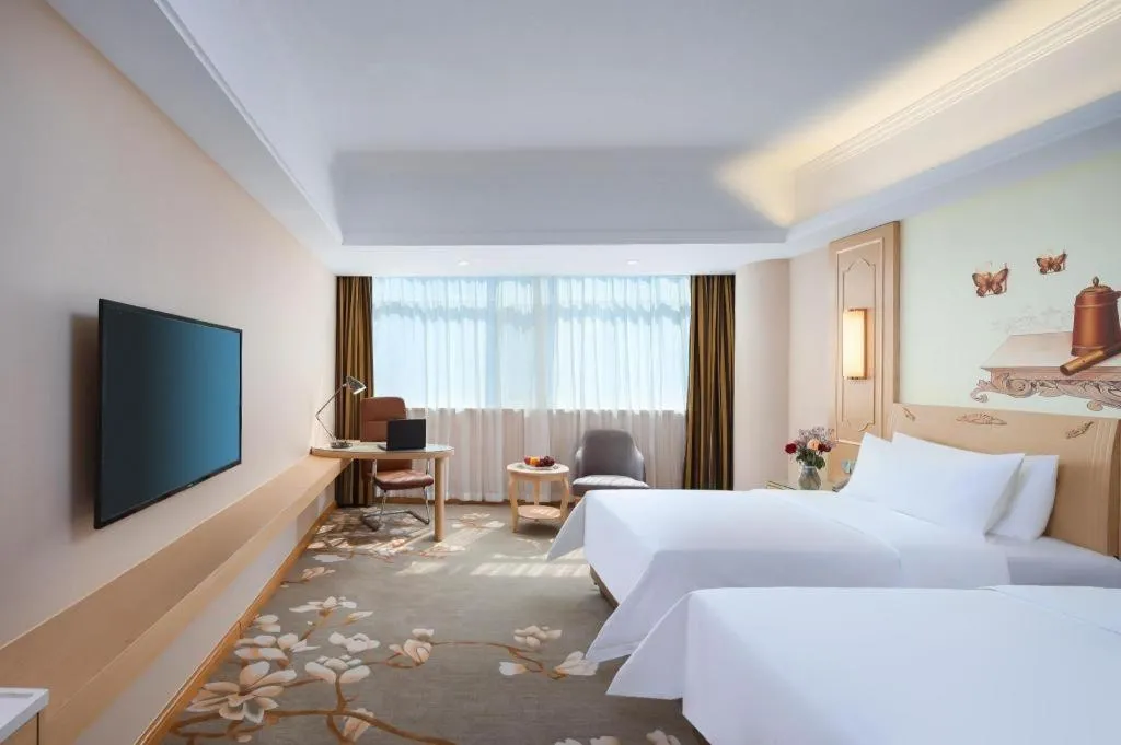 Bed in Vienna Hotel Shandong Dezhou Government Shopping Plaza