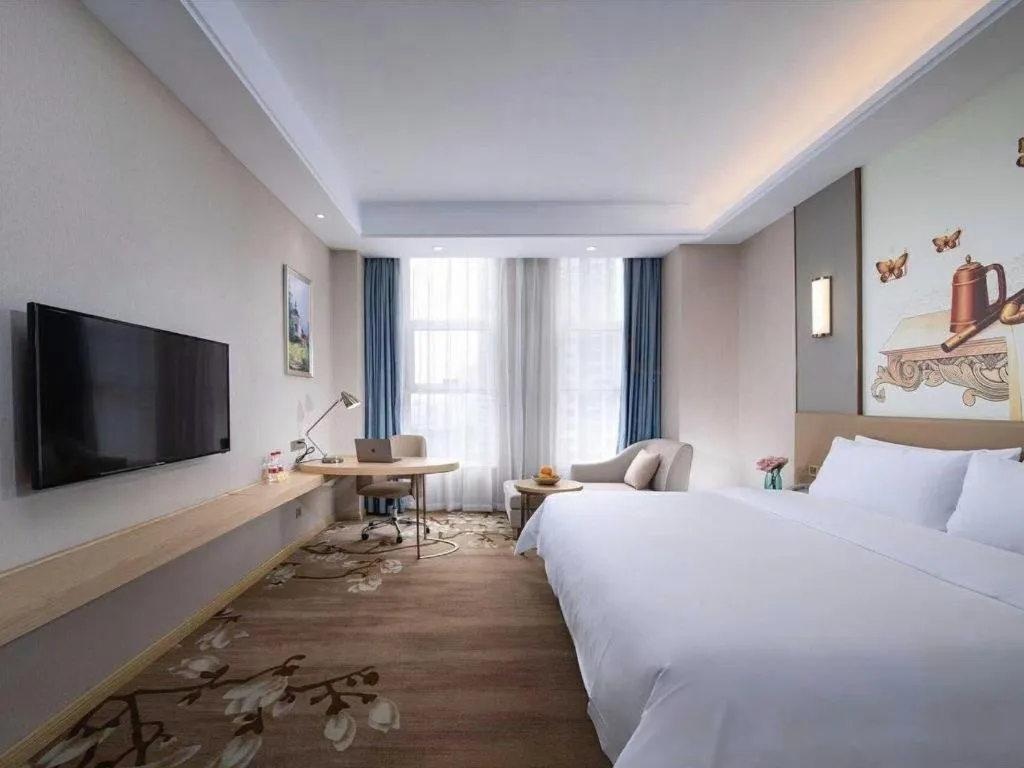 Bed in Vienna Hotel Shandong Dezhou Government Shopping Plaza