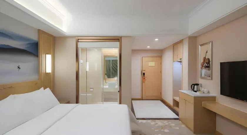 Bed in Vienna Hotel Shandong Dezhou Government Shopping Plaza