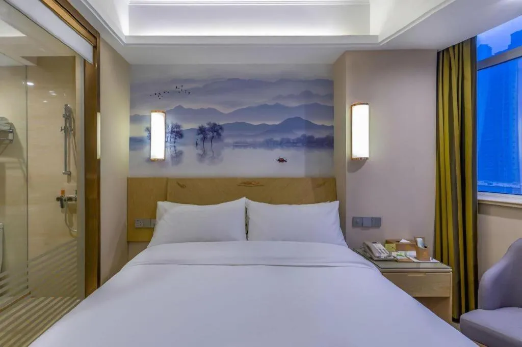 Bed in Vienna Hotel Shandong Dezhou Government Shopping Plaza