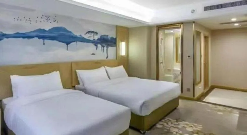 Bed in Vienna Hotel Shandong Dezhou Government Shopping Plaza