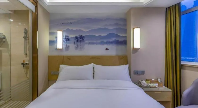 Bed in Vienna Hotel Shandong Dezhou Government Shopping Plaza