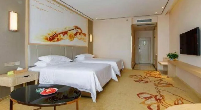 Bed in Vienna Hotel Shandong Dezhou Government Shopping Plaza