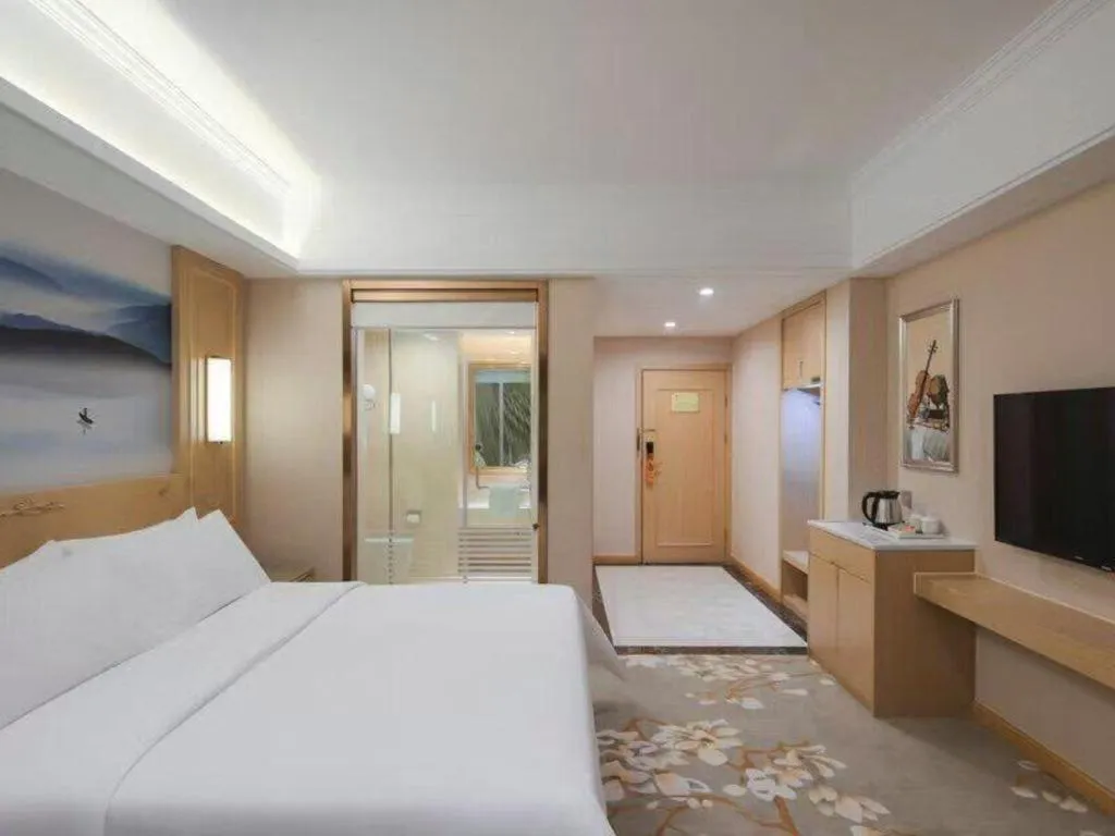 Bed in Vienna Hotel Shandong Dezhou Government Shopping Plaza