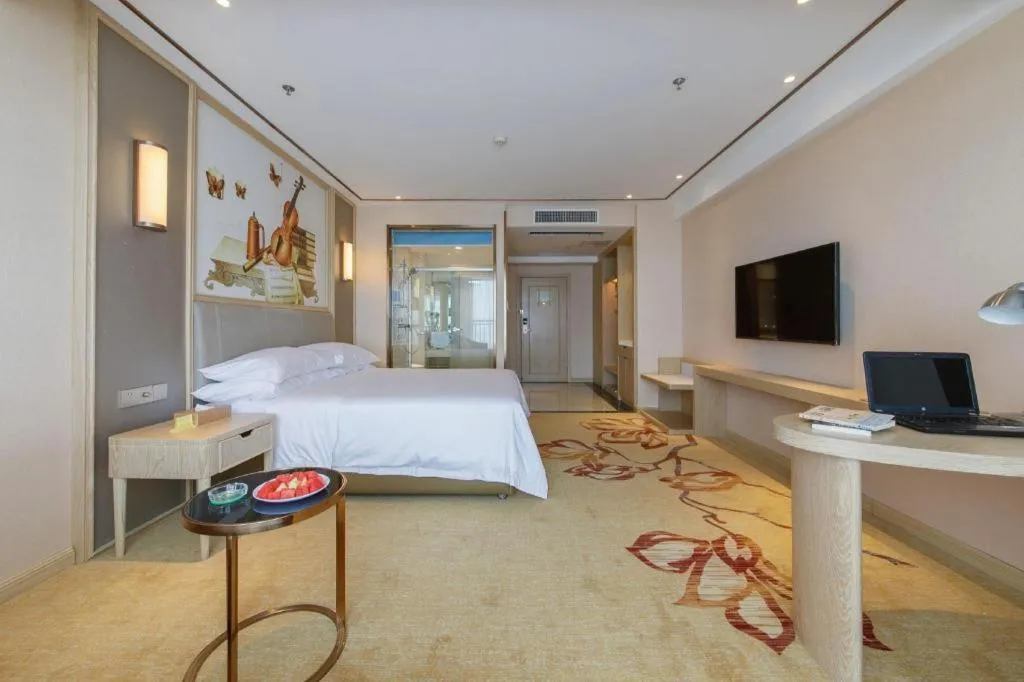 Bed in Vienna Hotel Shandong Dezhou Government Shopping Plaza