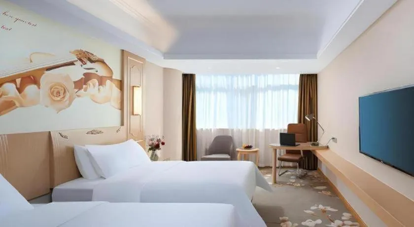 Bed in Vienna Hotel Shandong Dezhou Government Shopping Plaza