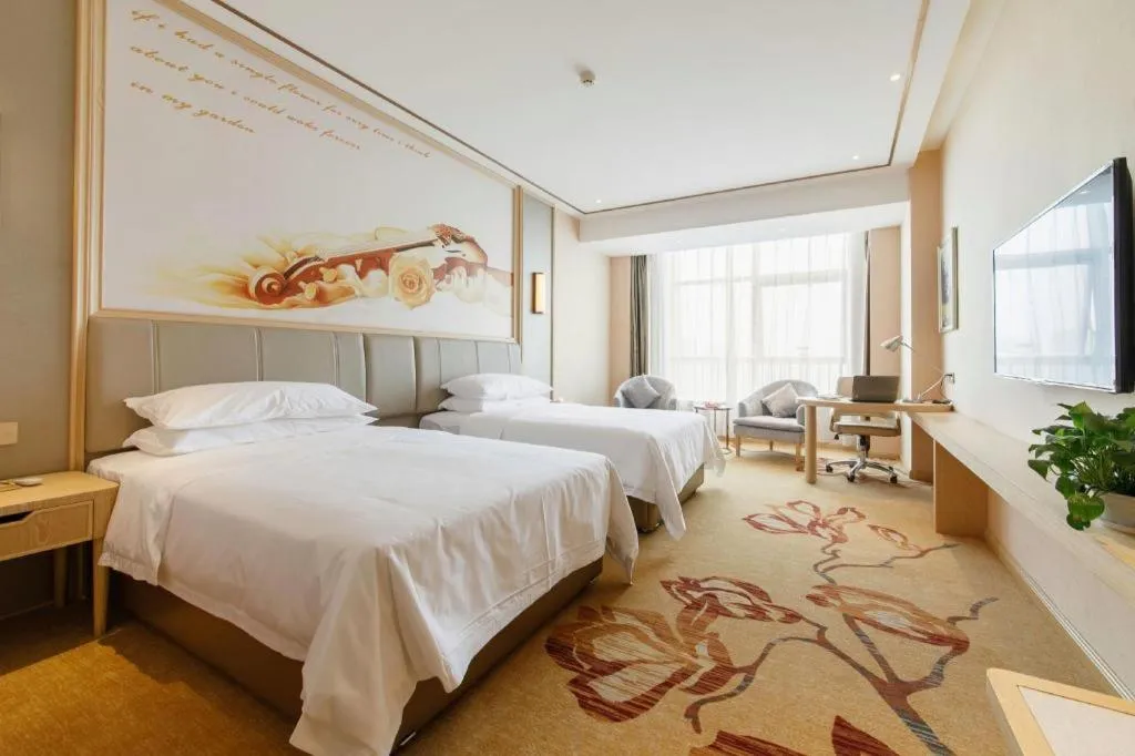 Bed in Vienna Hotel Shandong Dezhou Government Shopping Plaza