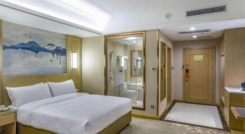Bed in Vienna Hotel Shandong Dezhou Government Shopping Plaza