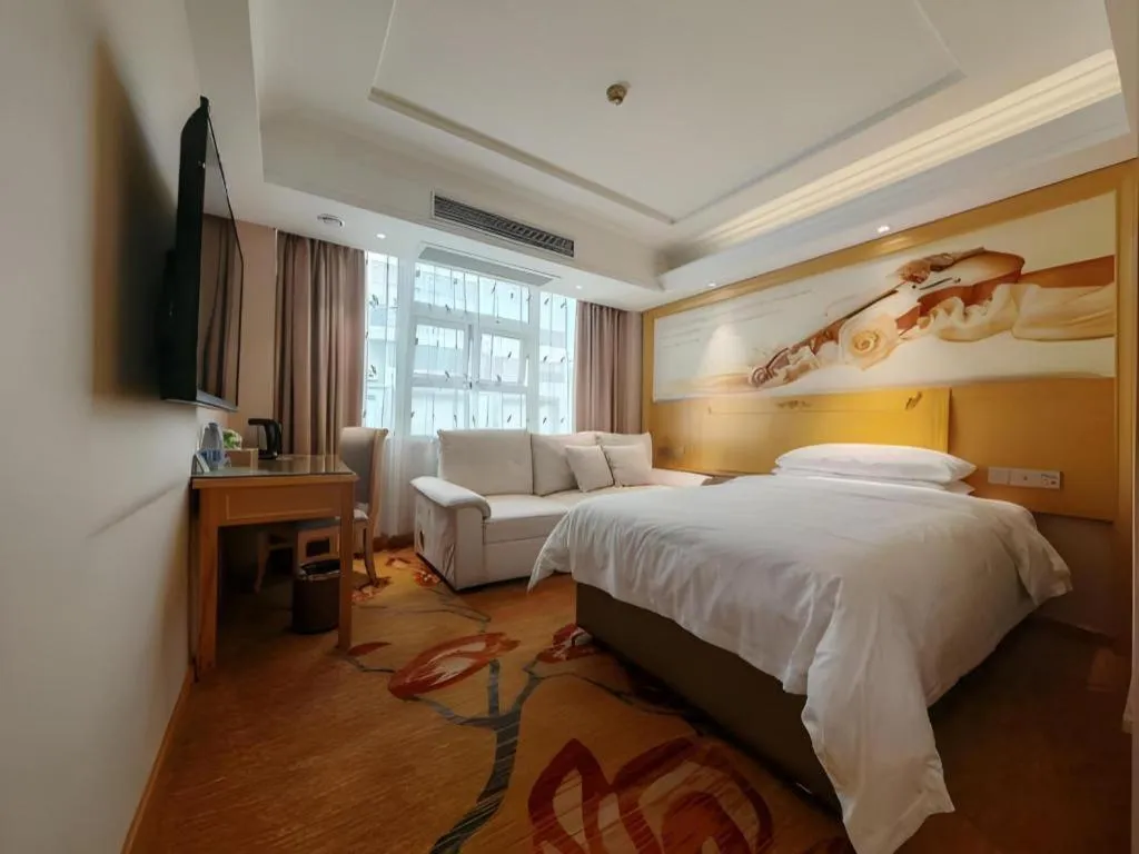Bed in Vienna Hotel Guangxi Hezhou Guposhan Suifeng