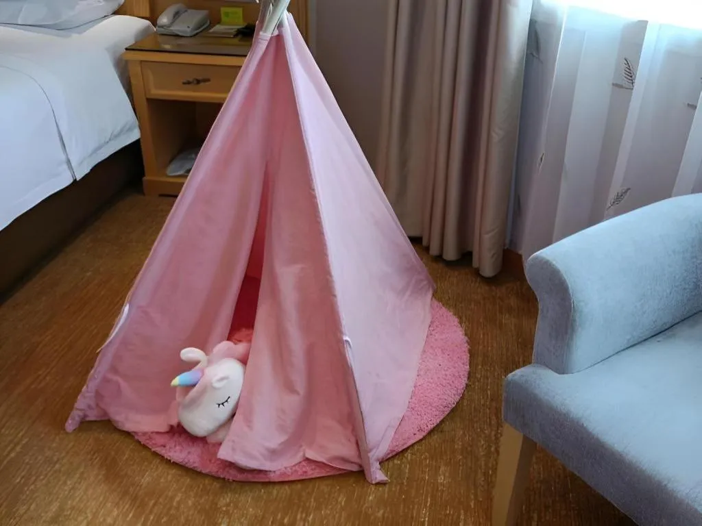 Bed in Vienna Hotel Guangxi Hezhou Guposhan Suifeng