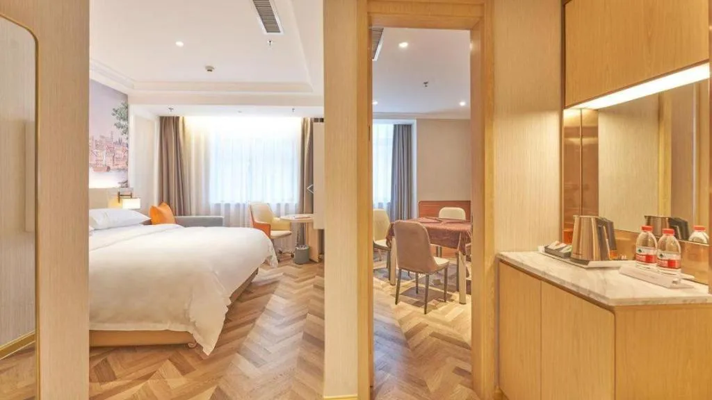 Bed in Vienna Hotel Guiyang Yunyan District Government