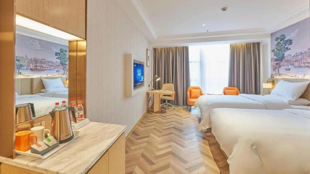 Bed in Vienna Hotel Guiyang Yunyan District Government